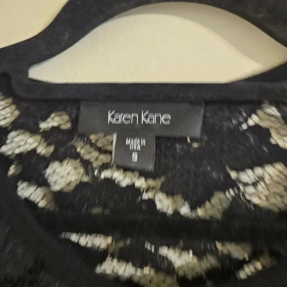 Karen Kane Lace Top Swing Dress - Picture 4 of 4